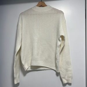 UNIQLO Women's Light souffle yarn half Turtleneck sweater